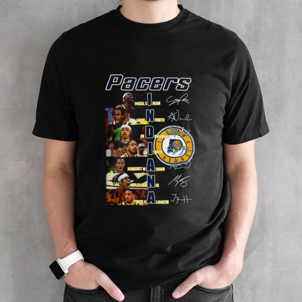 All Stars Squad Indiana Pacers Fan Signatures 2024 Shirt