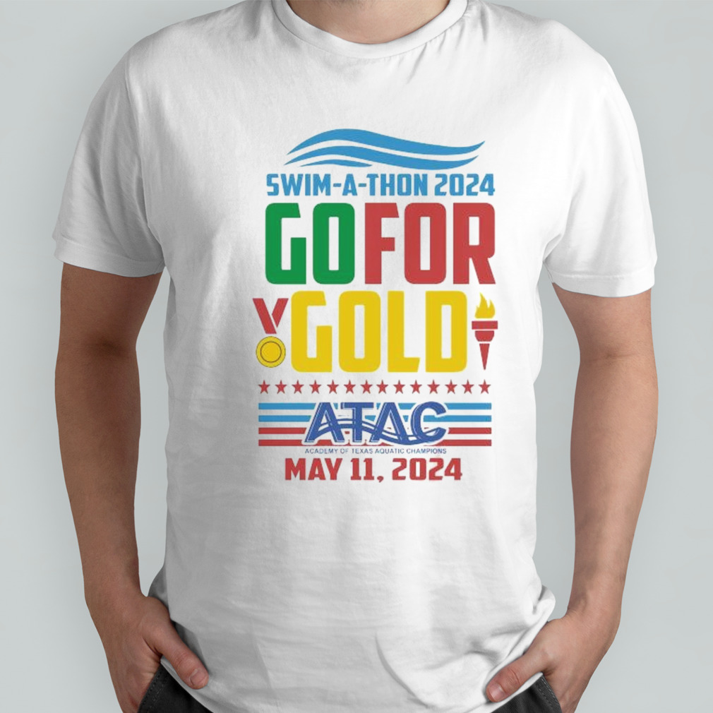 Atac Swim-A-Thon 2024 Go For Gold Shirt