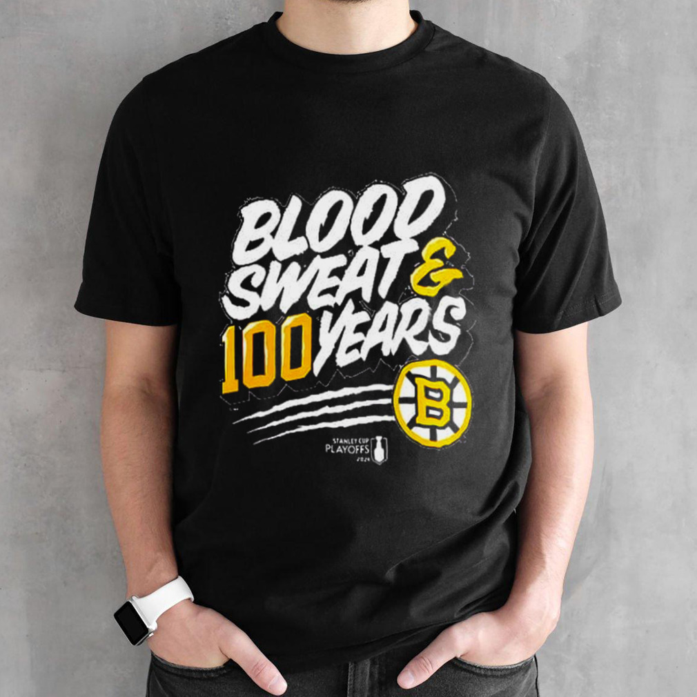 Boston Bruins 2024 Stanley Cup Playoffs Slogan T-Shirt