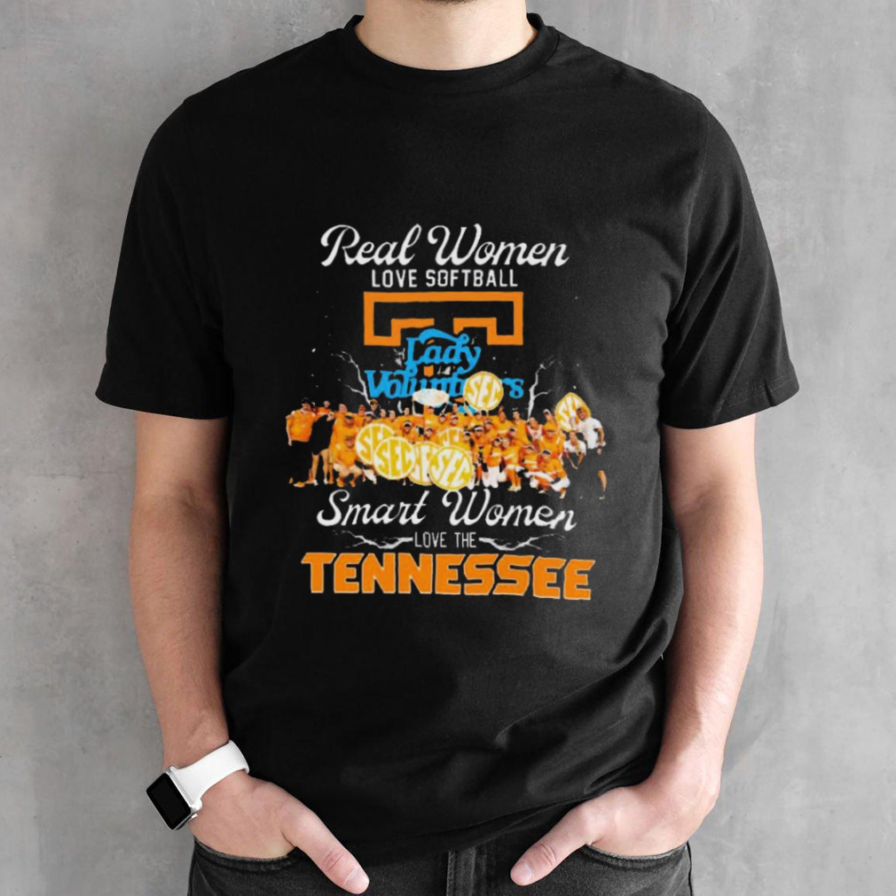 Real Women Love Softball Smart Women Love The Tennessee 2024 shirt