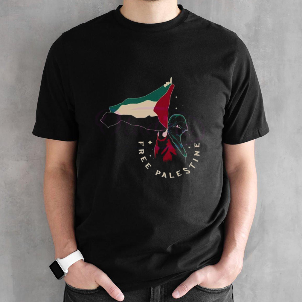 Retro Free Palestine We Support You Shirt