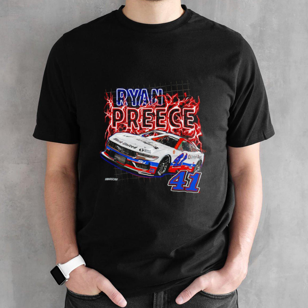 Ryan Preece 2024 United Rentals Stewart-Haas Racing shirt