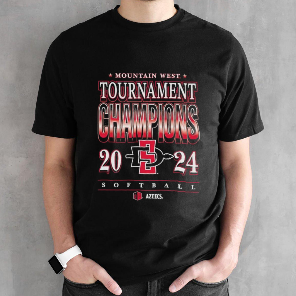 Sdsu Aztecs Softball 2024 Mountain West Tournament Champions Shirt