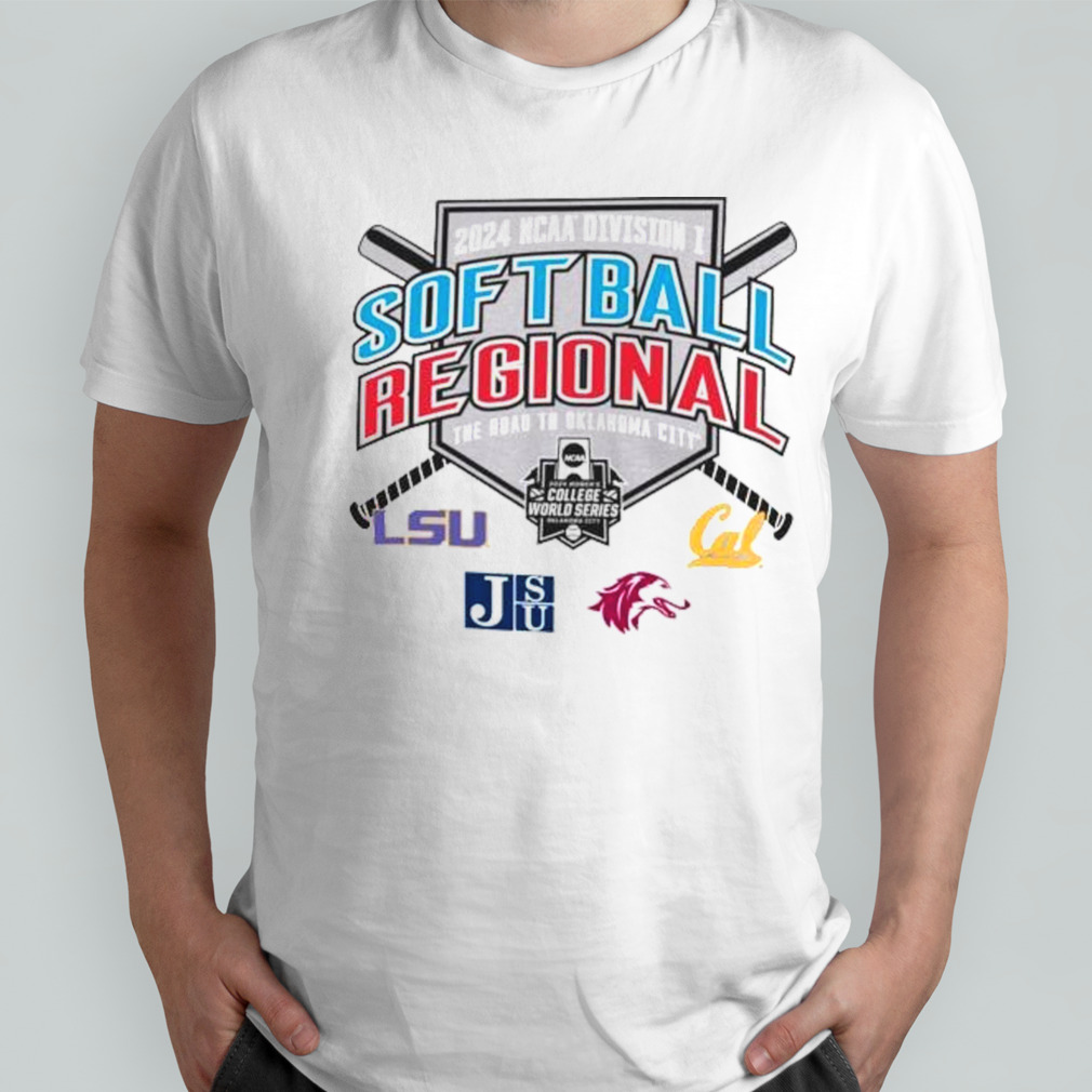 2024 NCAA Division I Softball Regional Four Teams Shirt