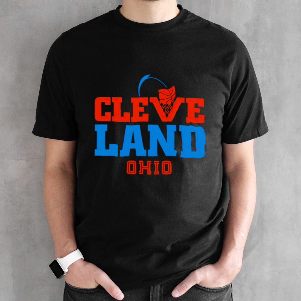 Cleveland Basketball Net Ohio shirt