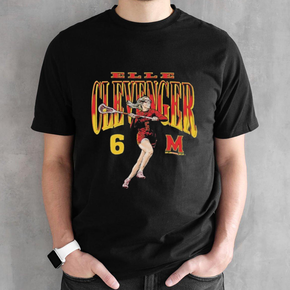 Eloise Clevenger 6 Maryland Terrapins Lacrosse Shirt