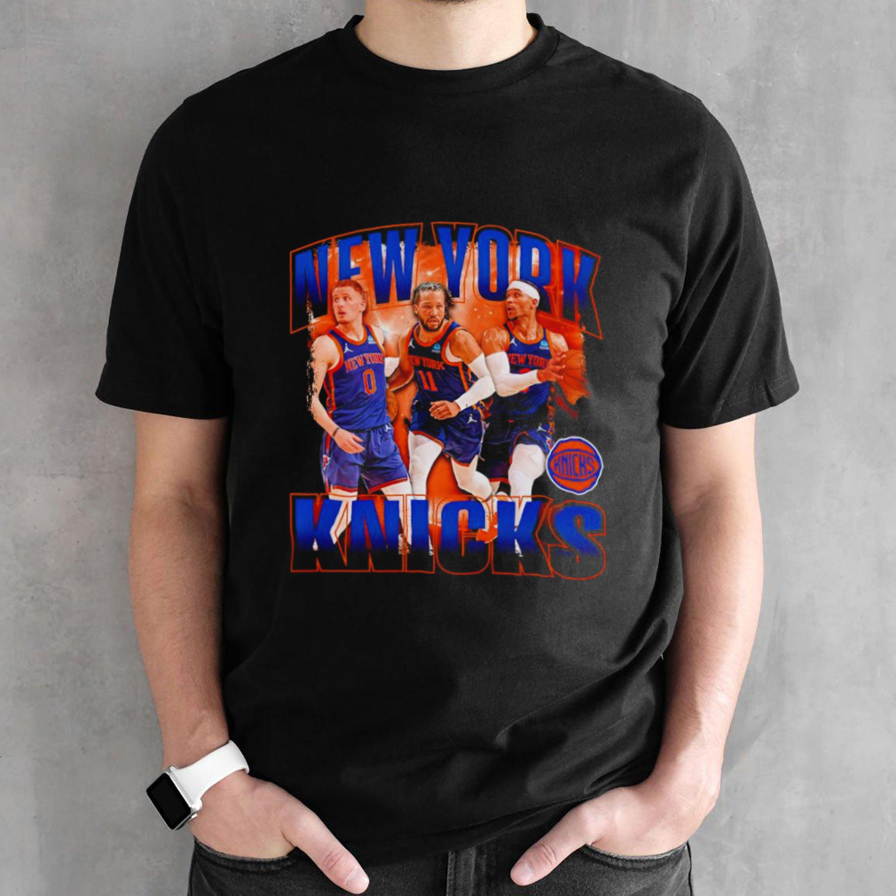 Jalen Brunson Donte DiVincenzo & Josh Hart New York Knicks shirt