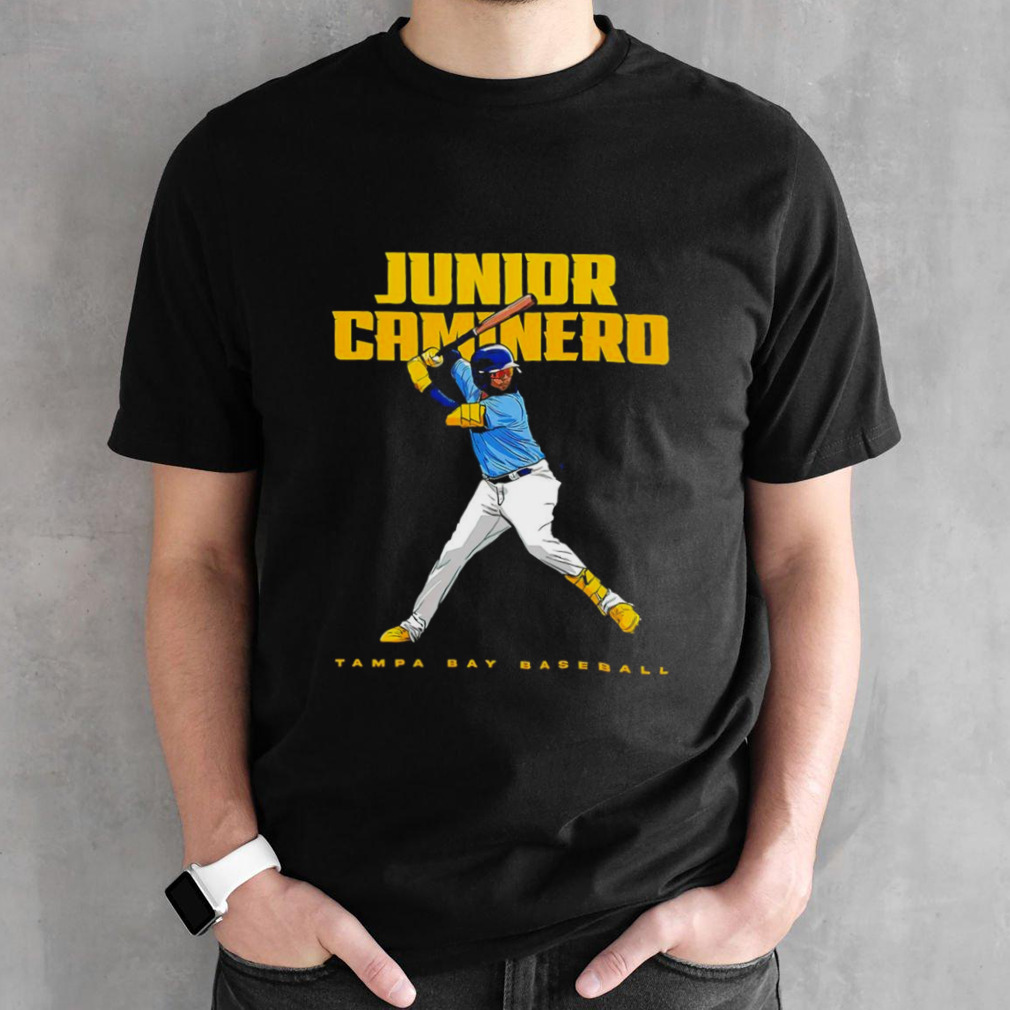 Junior Caminero Tampa Bay baseball shirt