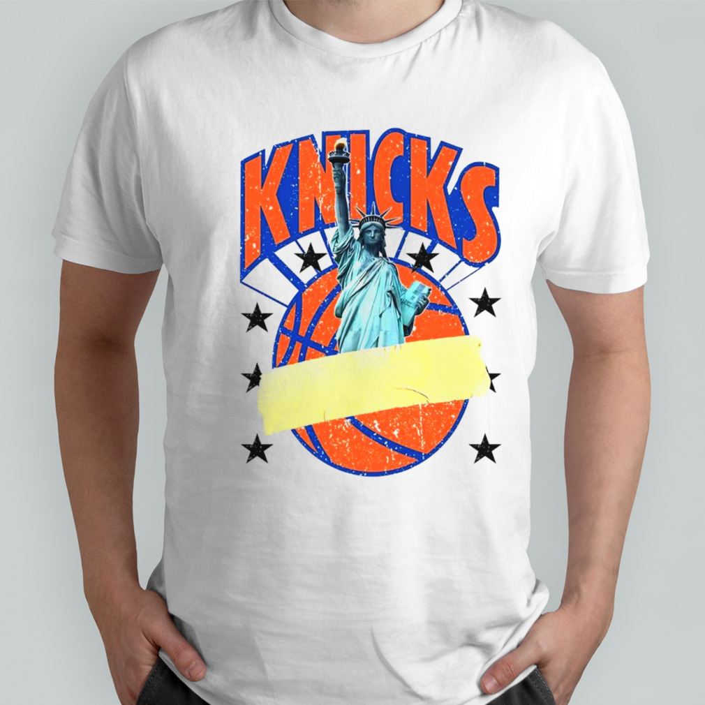 New York Knicks Basketball Statue Of Liberty shirt