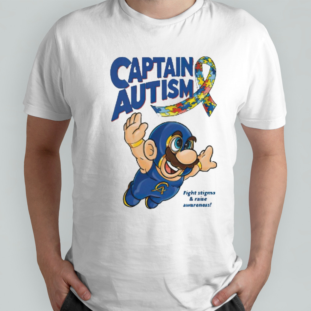 Captain Autism Super Captain autism shirt