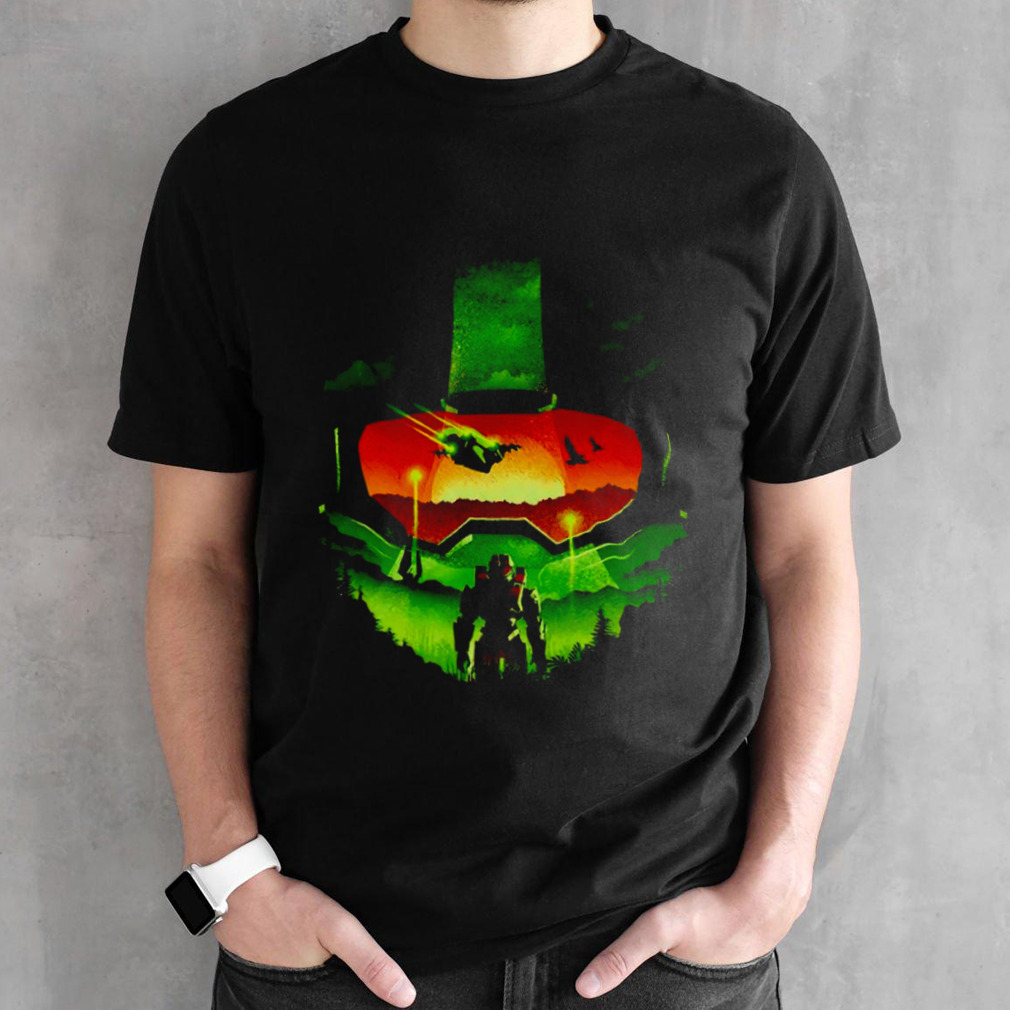 Chief from Halo Infinite Landscape shirt