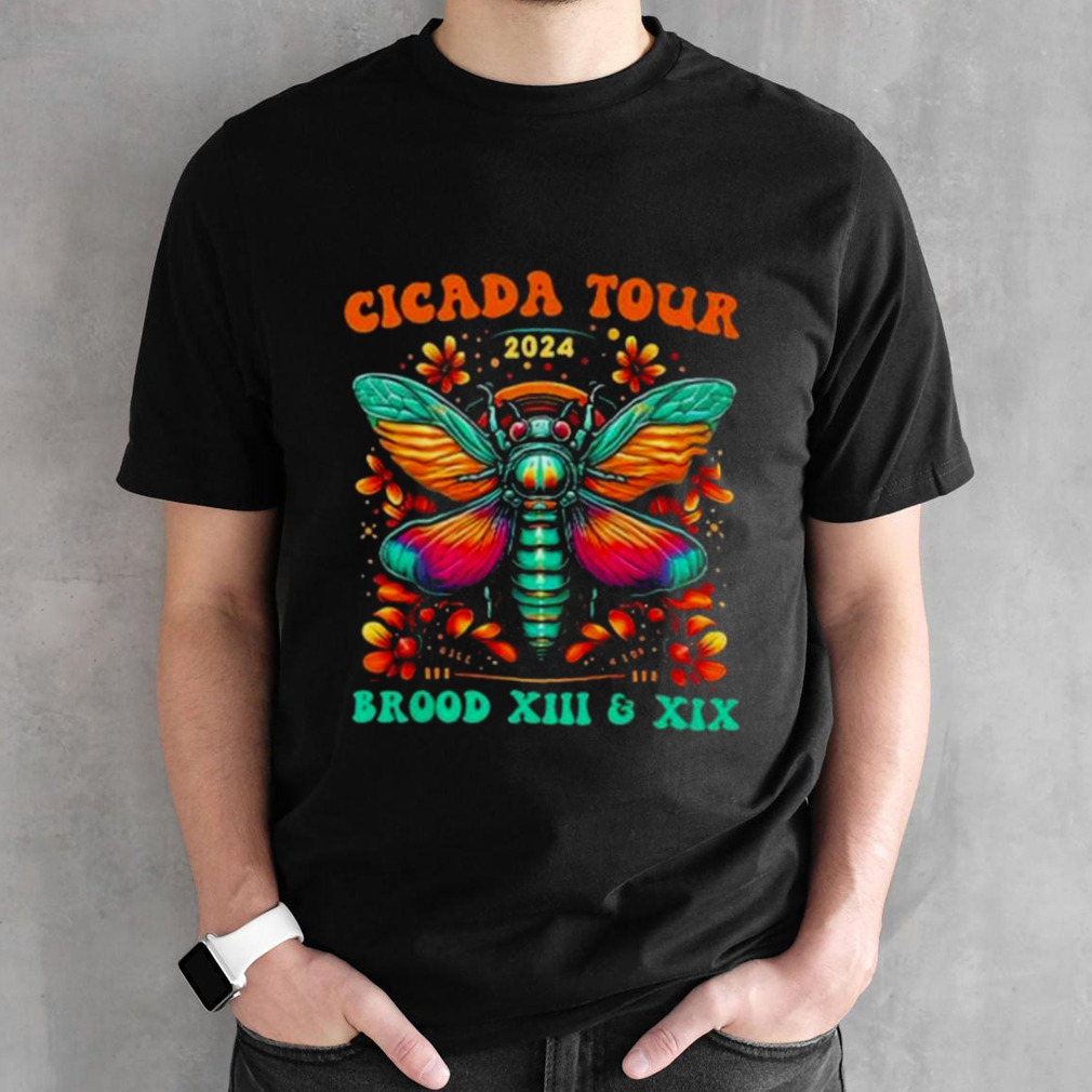 Cicada Tour 2024 Cicada Reunion Broods XIII & XIX T Shirt