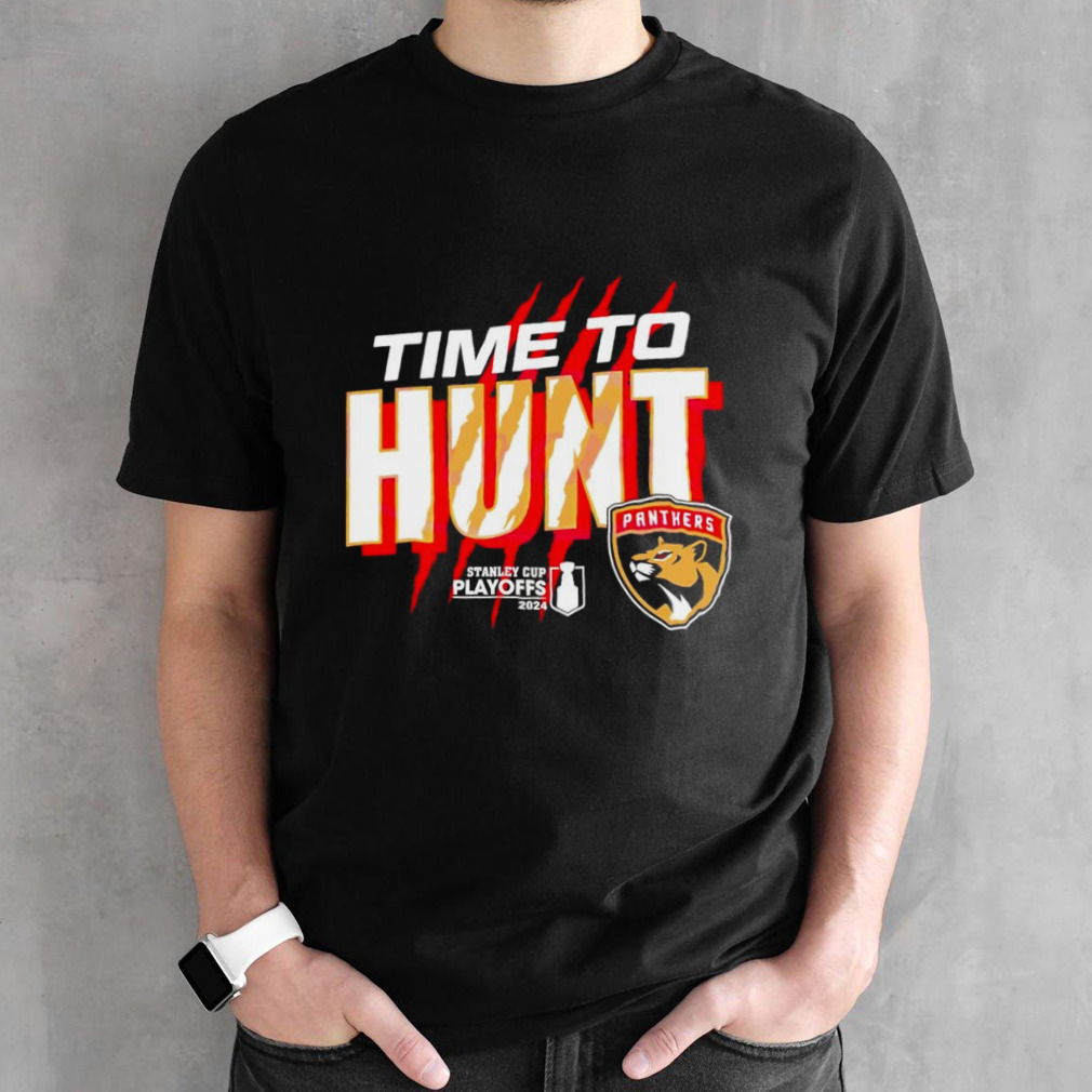 Florida Panthers time to hunt 2024 Stanley Cup Playoffs shirt