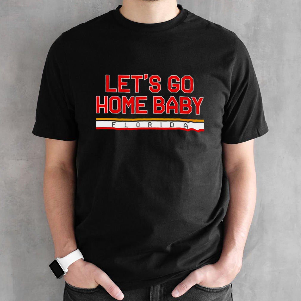 Florida hockey let’s go home baby shirt