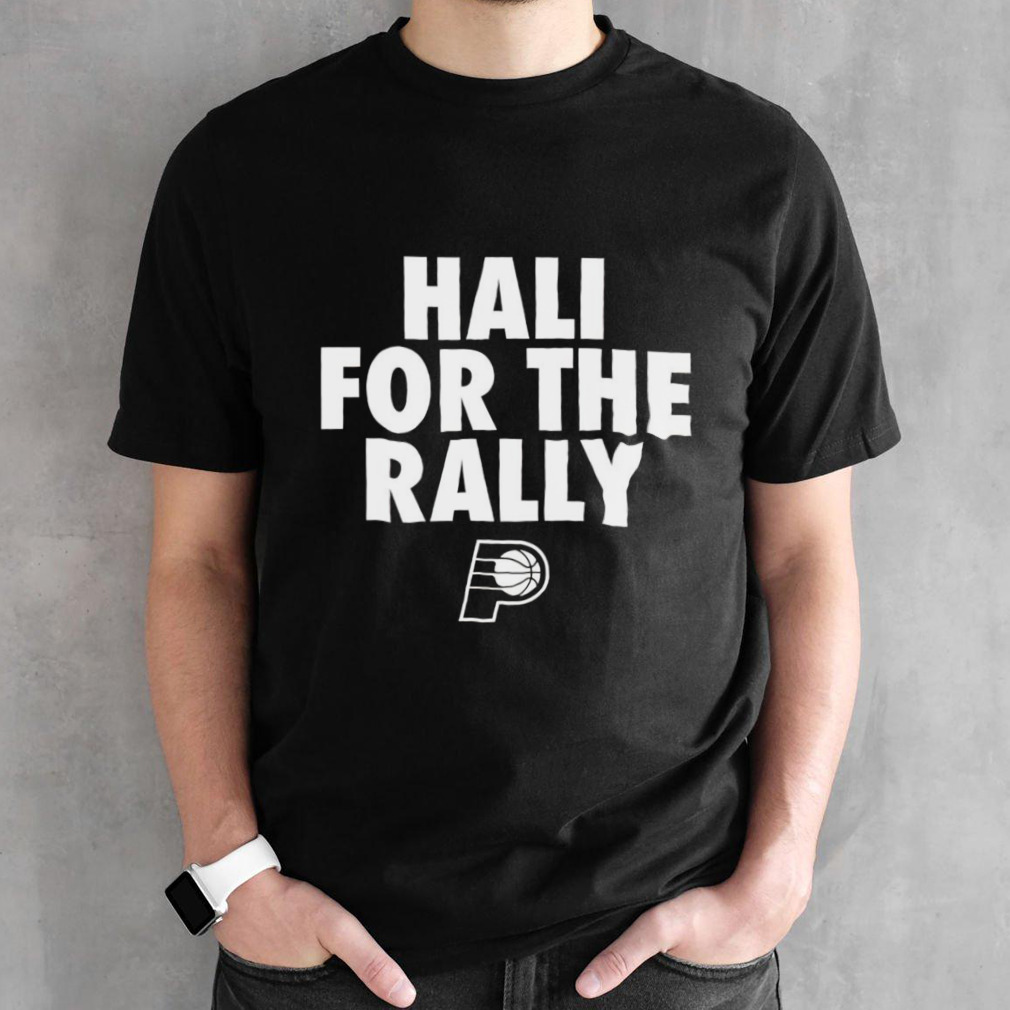 Indiana Pacers hali for the rally shirt