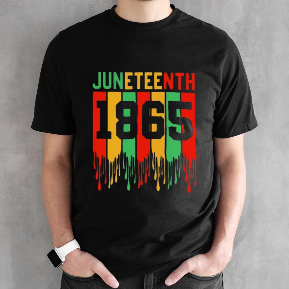 Juneteenth 1865 Black History Month African American Heritage shirt