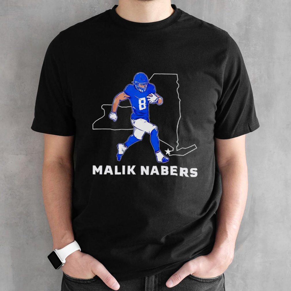 Malik Nabers State Star New York Giants Football shirt