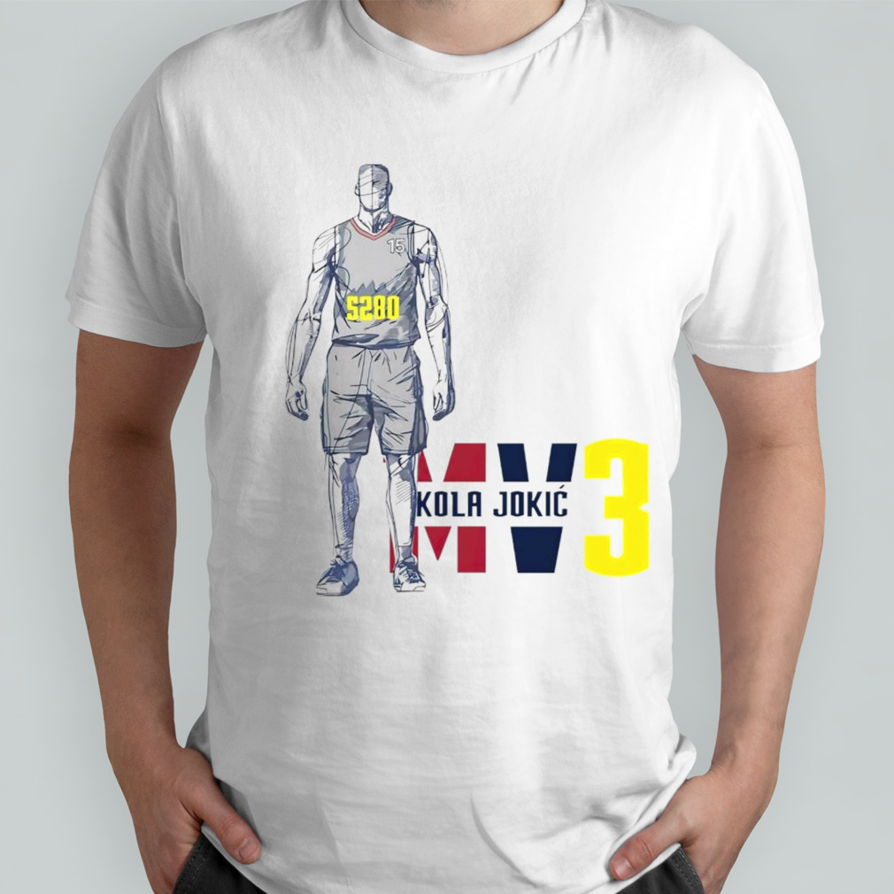 Nikola Jokic MV3 Denver Nuggets Basketball Player shirt