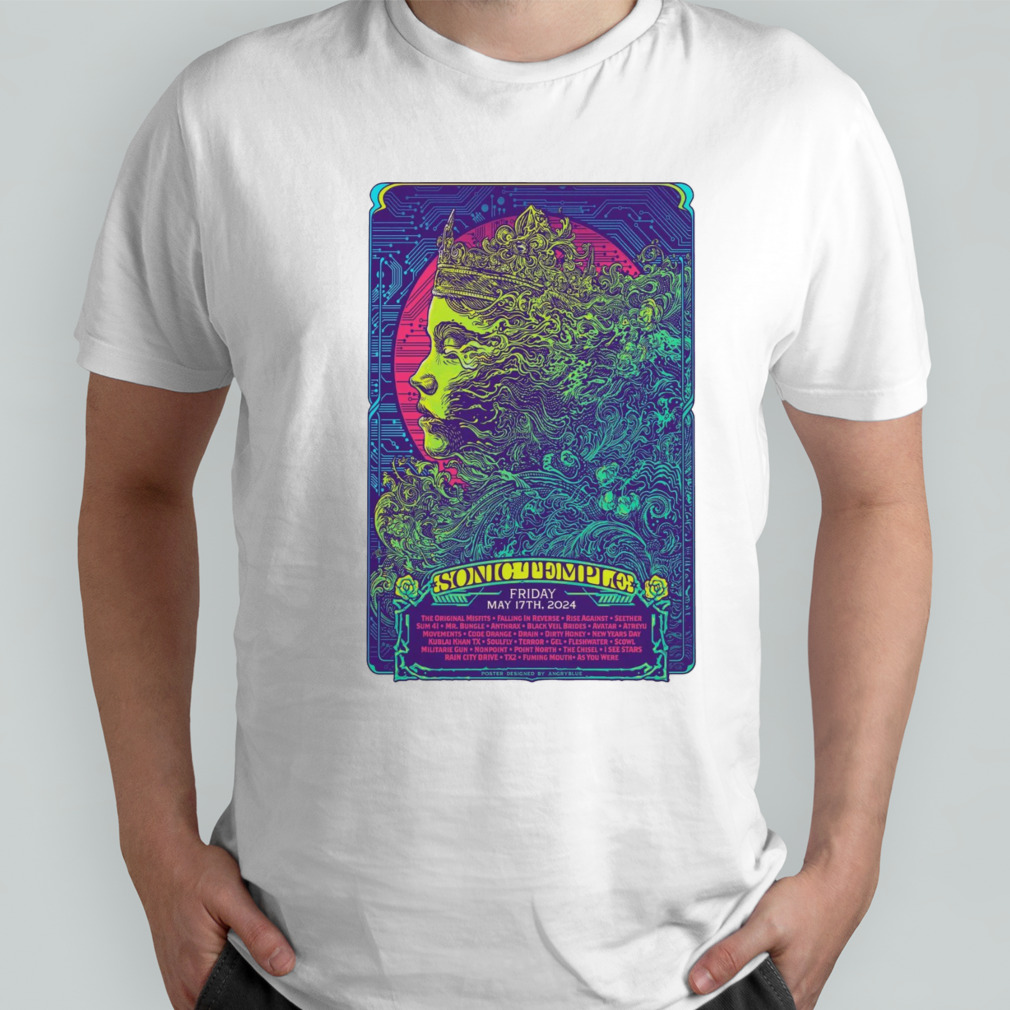 Sonic Temple Event May 17th 2024 Poster shirt