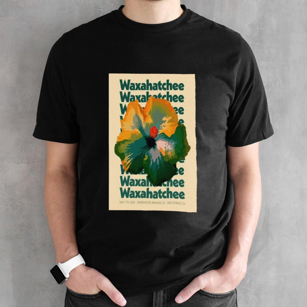 Waxahatchee Barrelhouse Brewing Co Paso Robles Ca May 17 2024 T-shirt