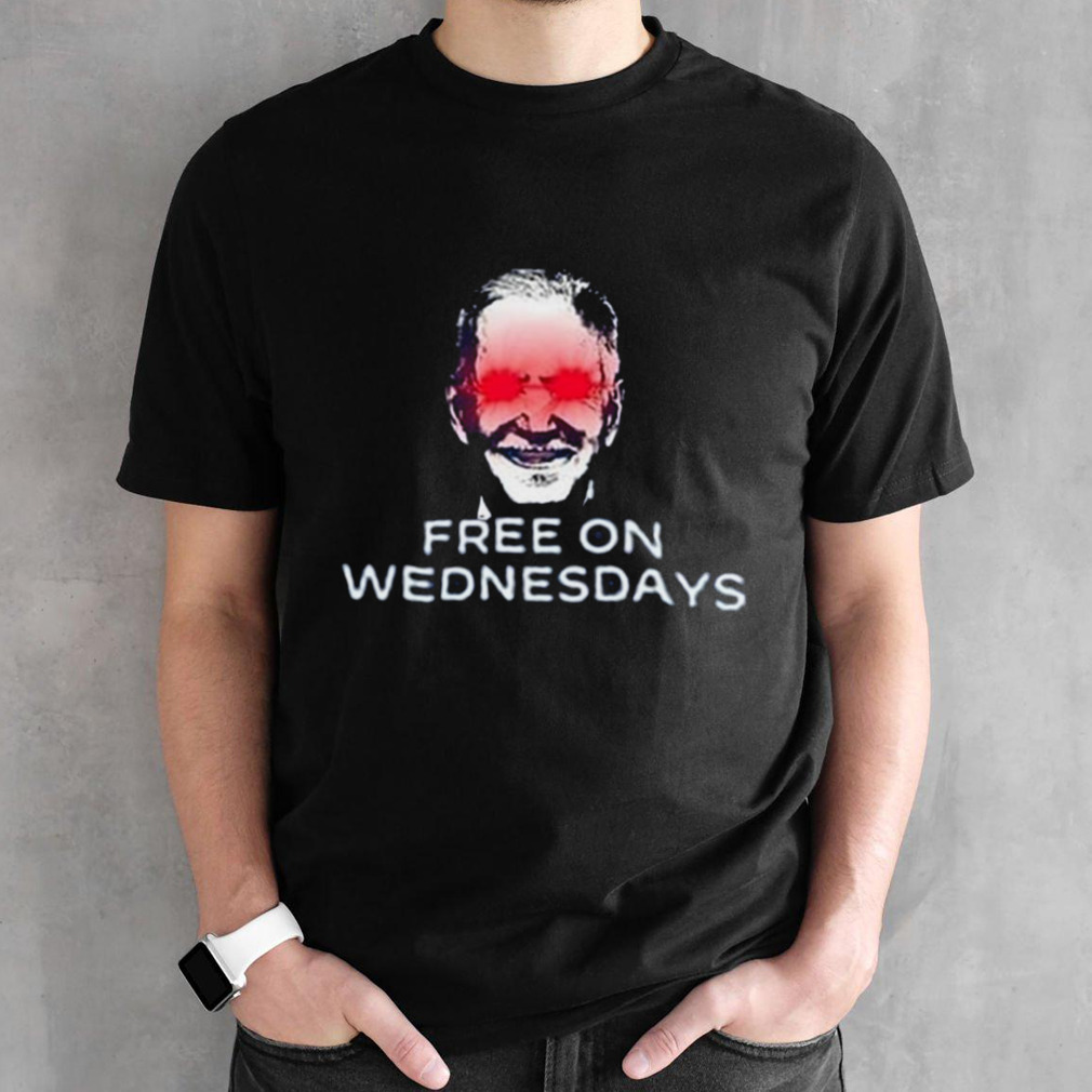 Dark Biden Free On Wednesdays T-shirt