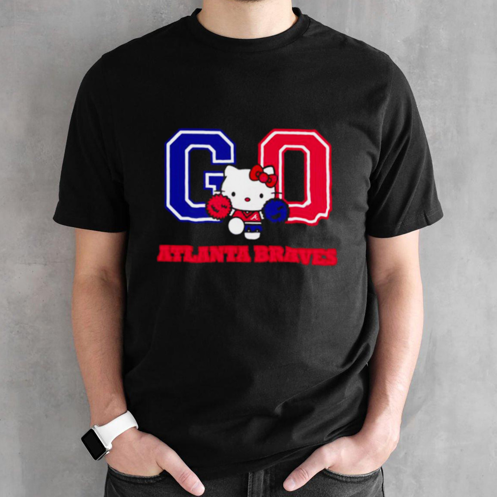 Hello Kitty Go Atlanta Braves Cheerleader shirt