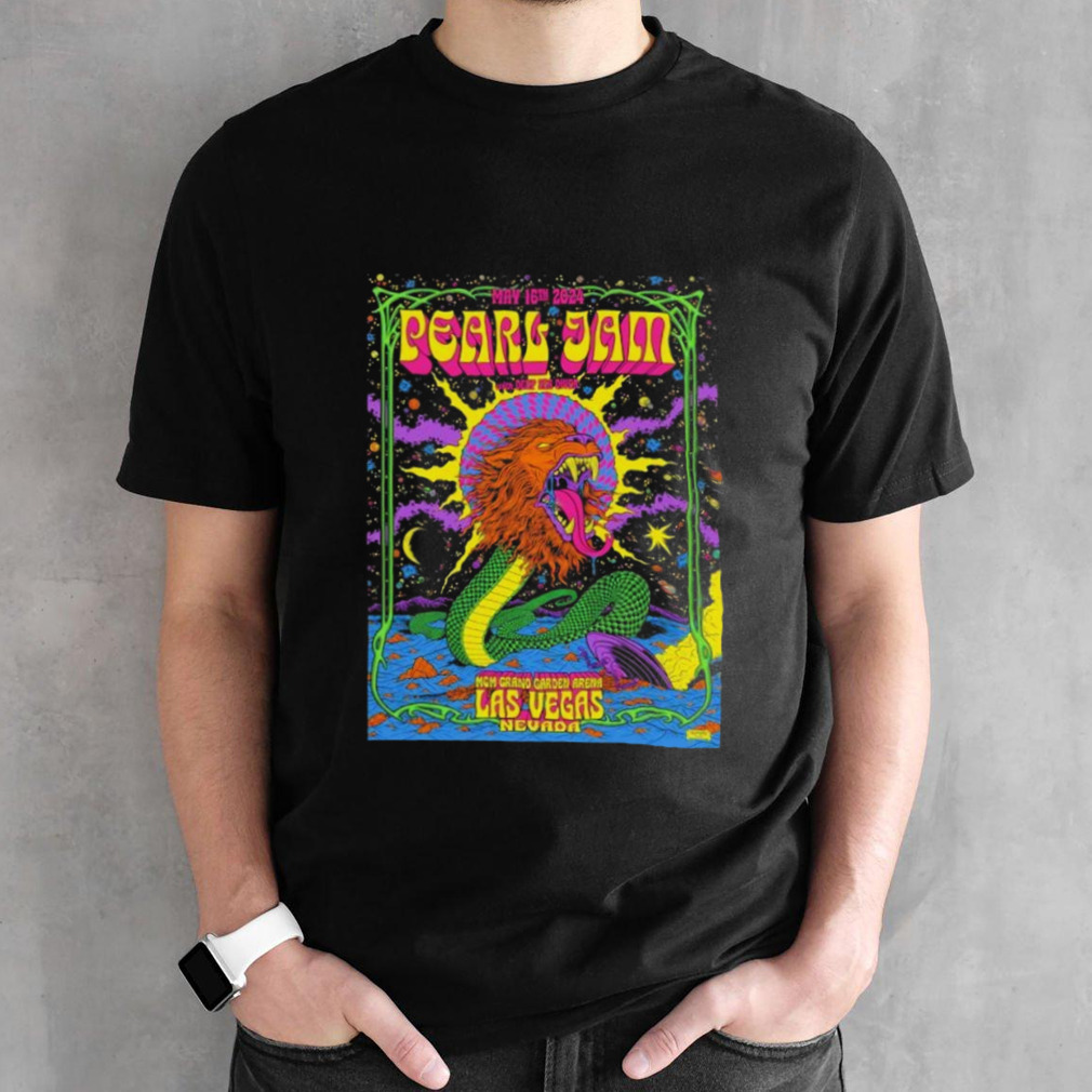 Pearl Jam May 16, 2024 In MGM Grand Garden Arena Las Vegas, Nevada Shirt