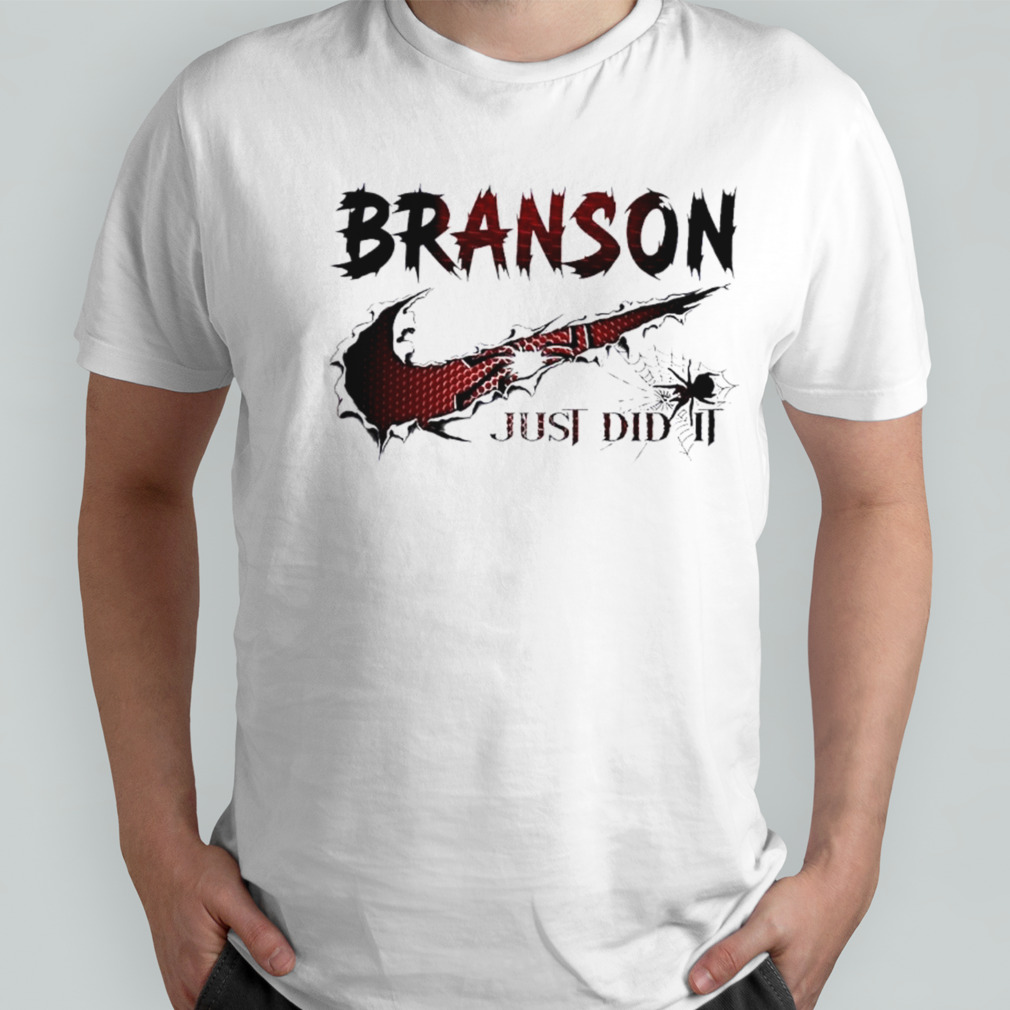 Branson Nike Just Did It shirt