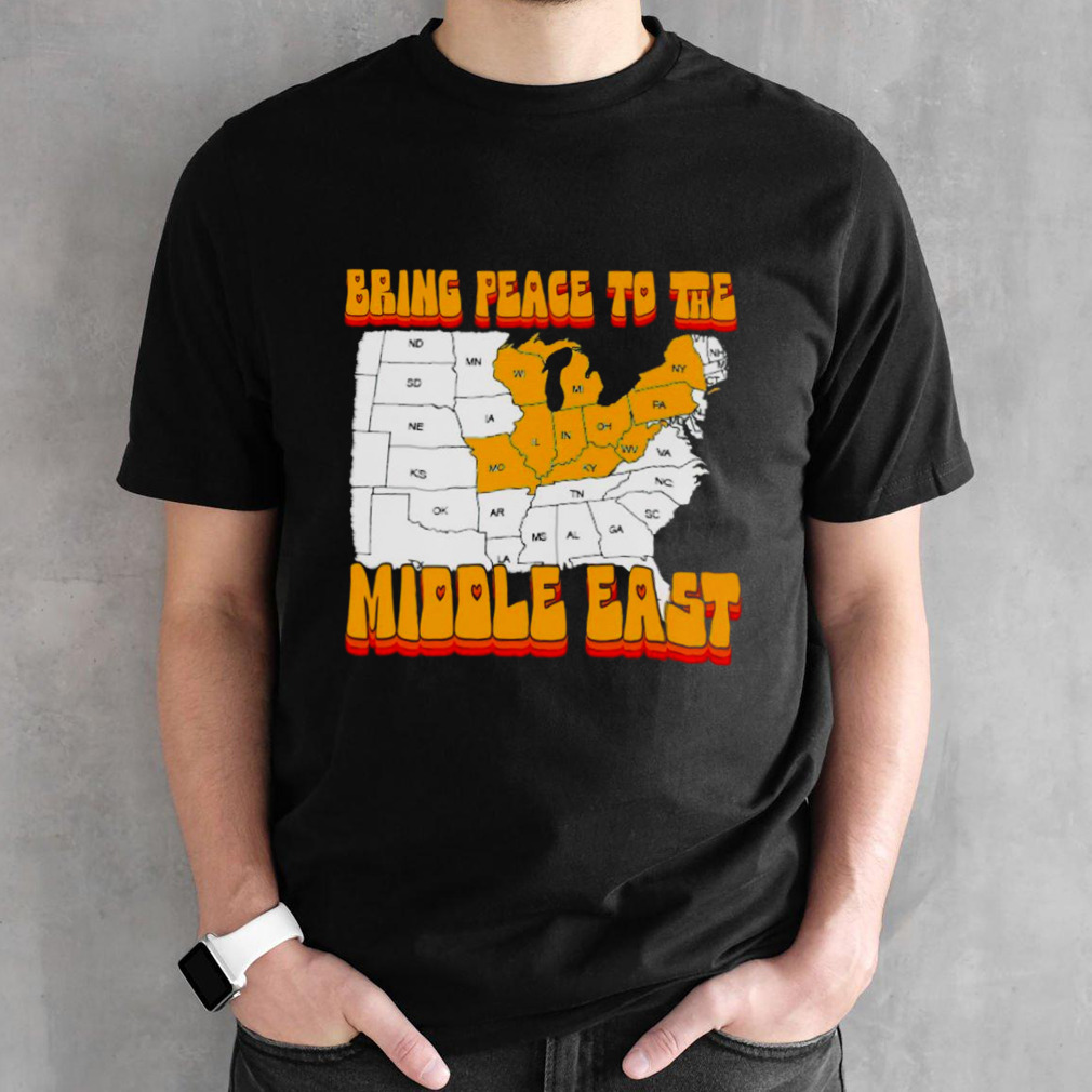 Bring peace to the middle east shirt