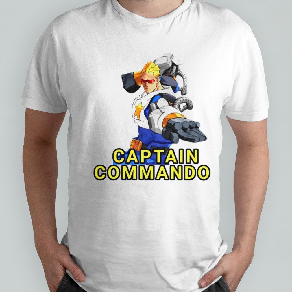 Captain Commando cartoon shirt