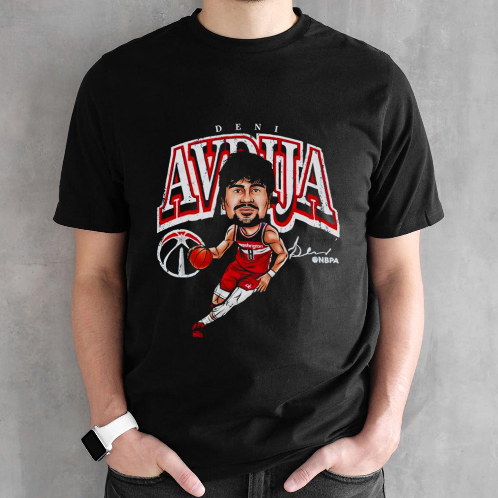 Deni Avdija Washington Wizards cartoon shirt