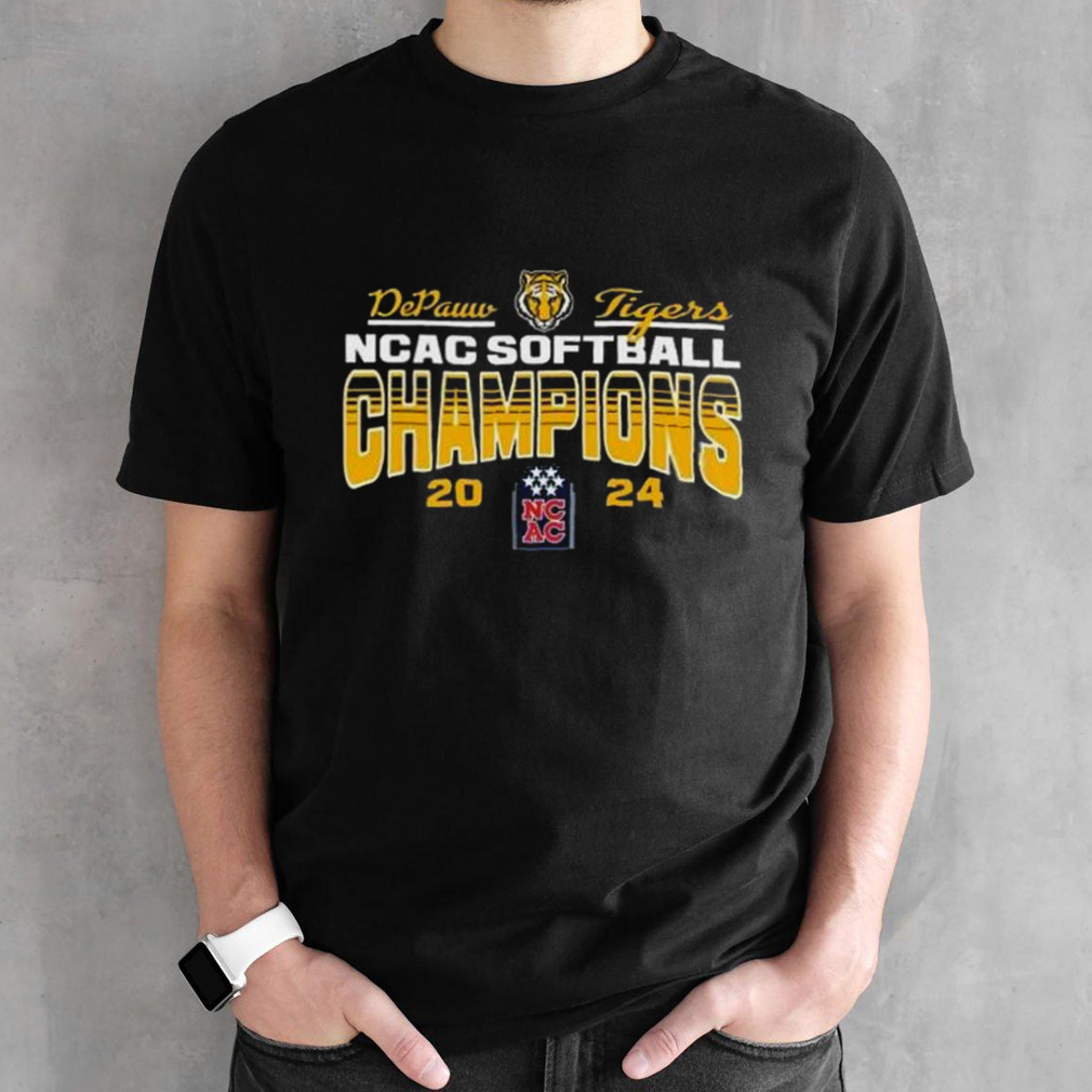 Depauw University Softball 2024 NCAC Tournament Champions Shirt