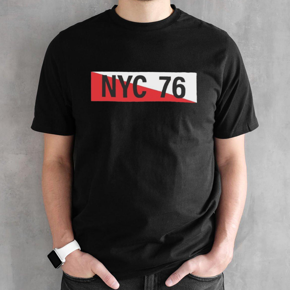 Kyriakos Kapakoulak wearing Nyc 76 shirt