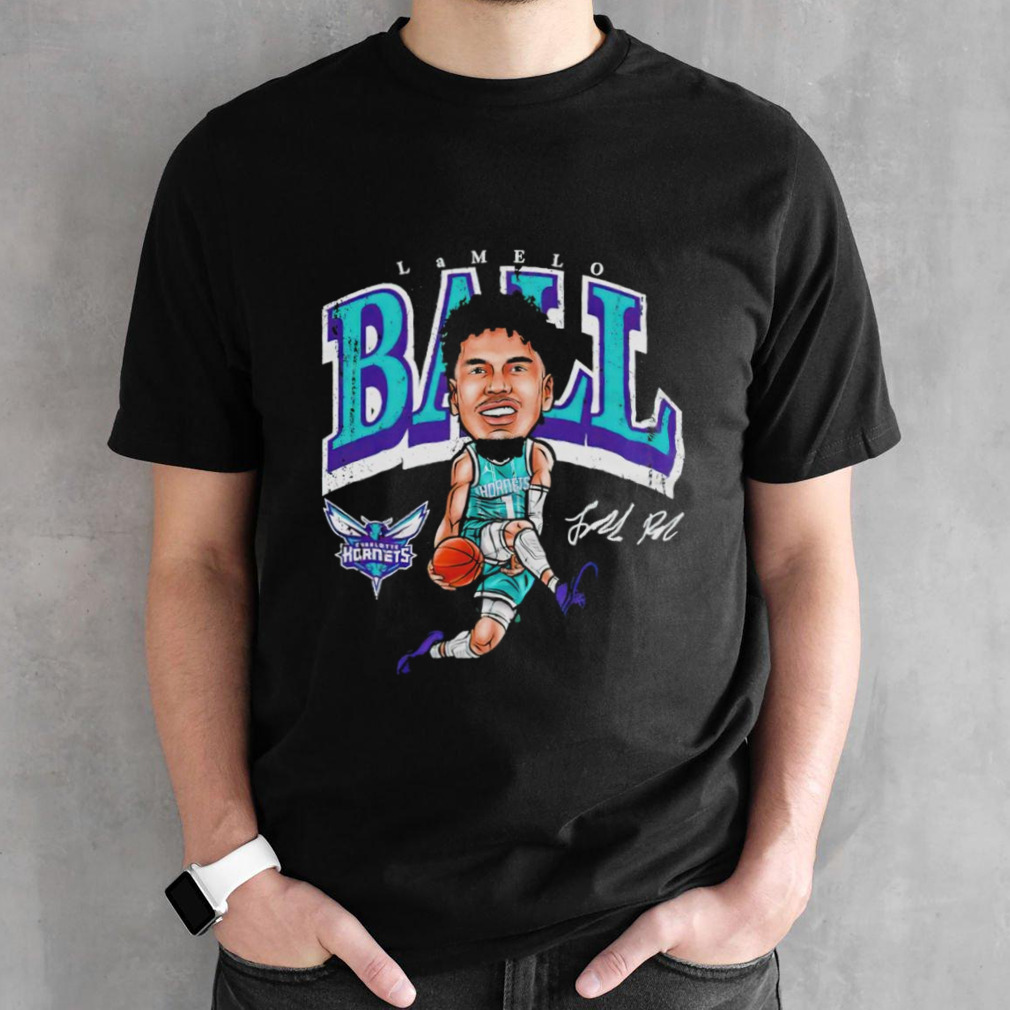 LaMelo Ball Charlotte Hornets cartoon shirt