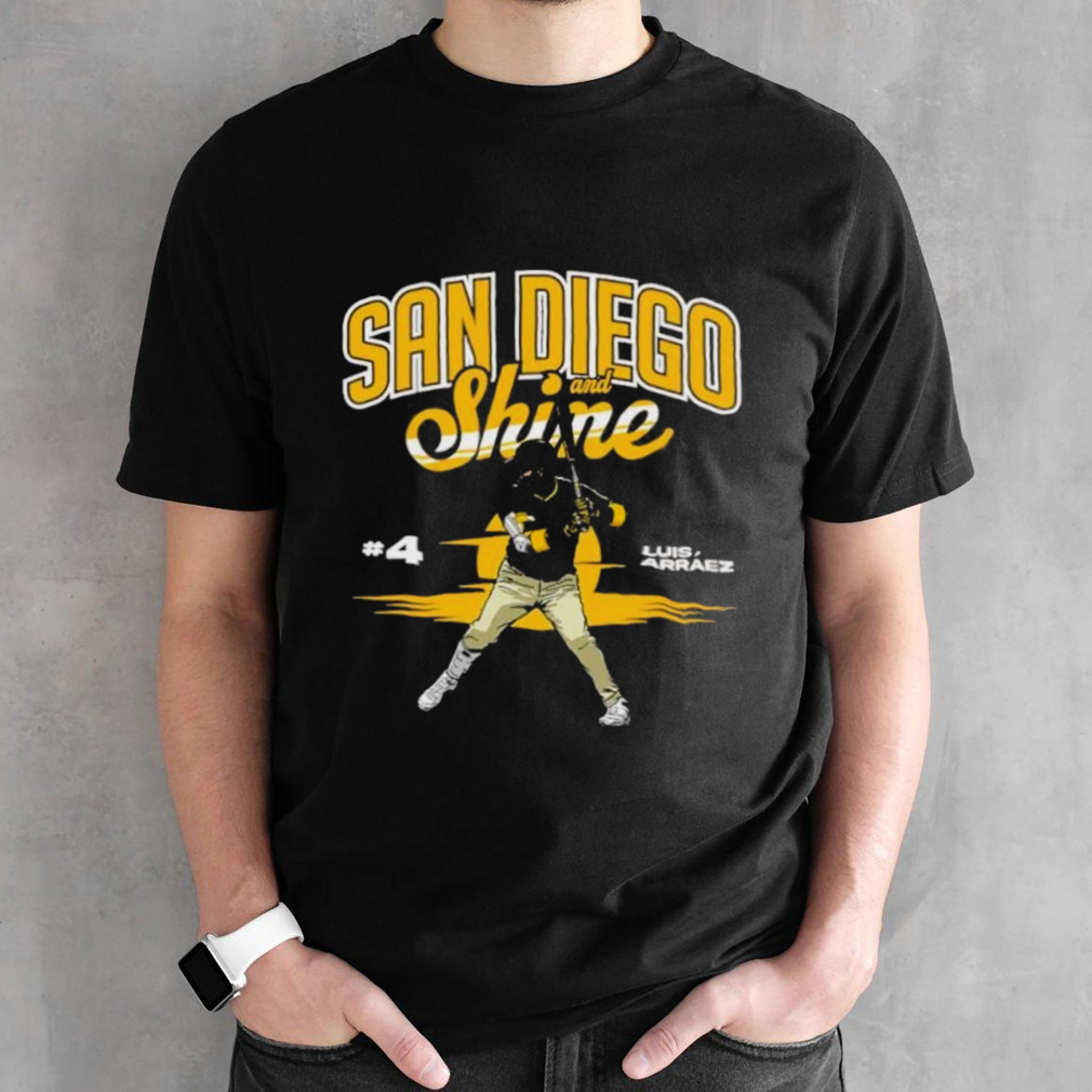 Luis Arráez San Diego Baseball And Shine Shirt