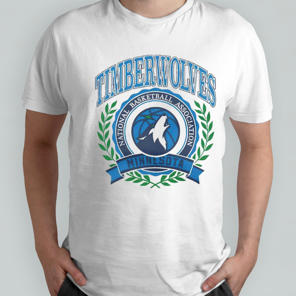 Minnesota Timberwolves crest shirt