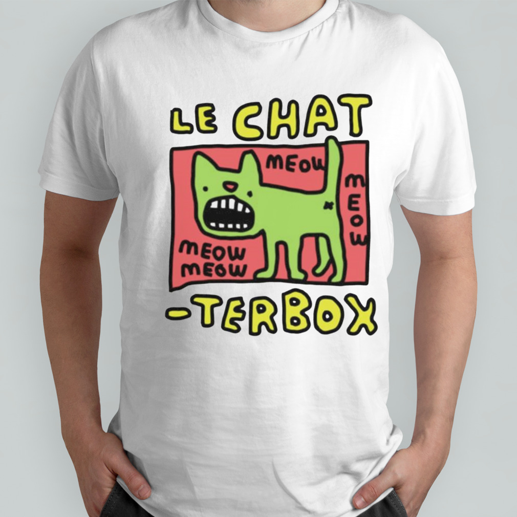 Official Le Chatterbox meow shirt