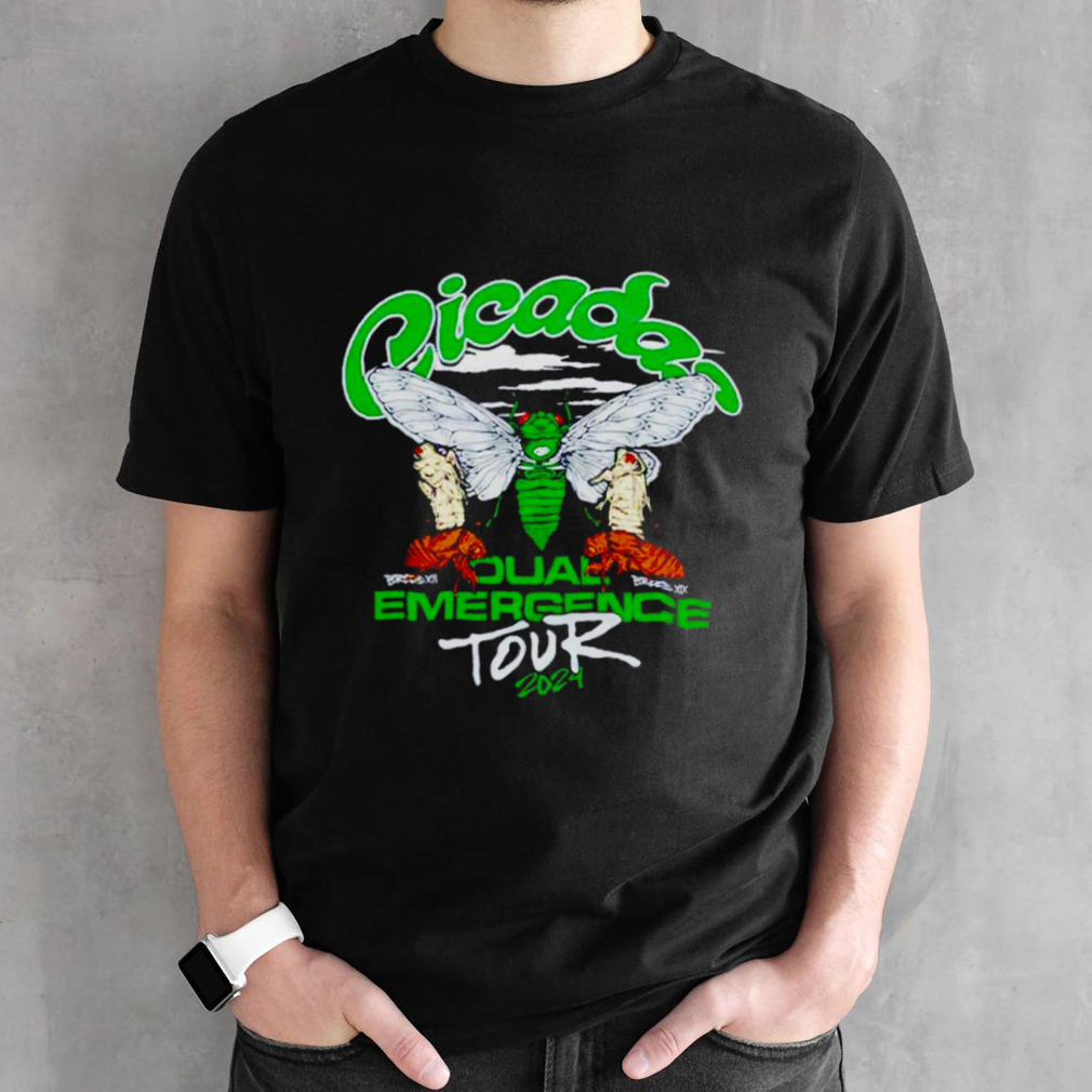 Cicadas Dual Emergence Tour 2024 shirt