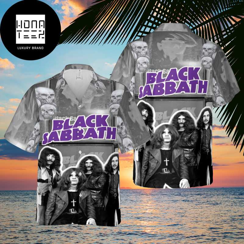 Black Sabbath Band Member Vintage Style 2024 Trendy Hawaiian Shirt