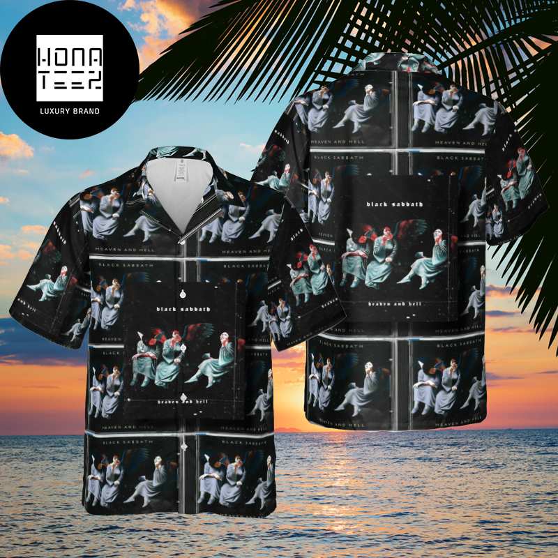 Black Sabbath Heaven And Hell Album Cover 2024 Trendy Hawaiian Shirt