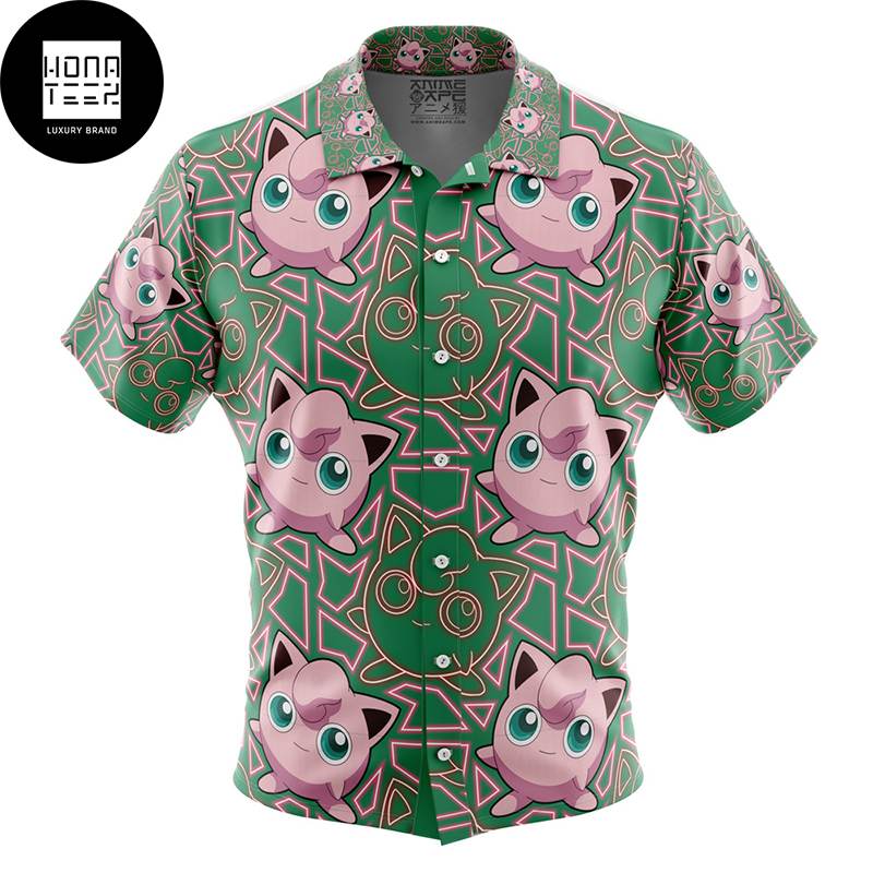 Jigglypuff Pokemon 2024 Trending Hawaiian Shirt