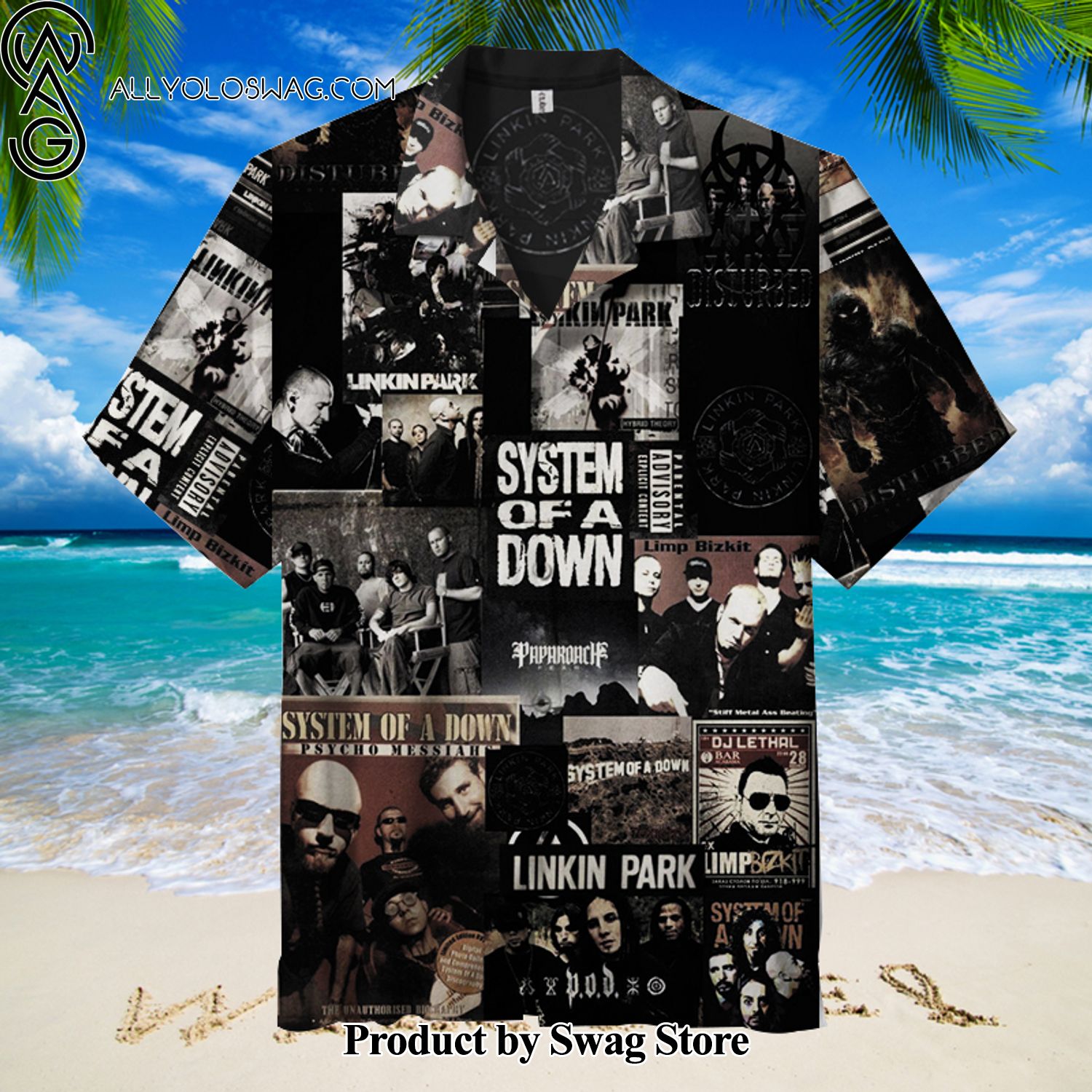 Linkin Park Limited Edition Hawaiian Shirt