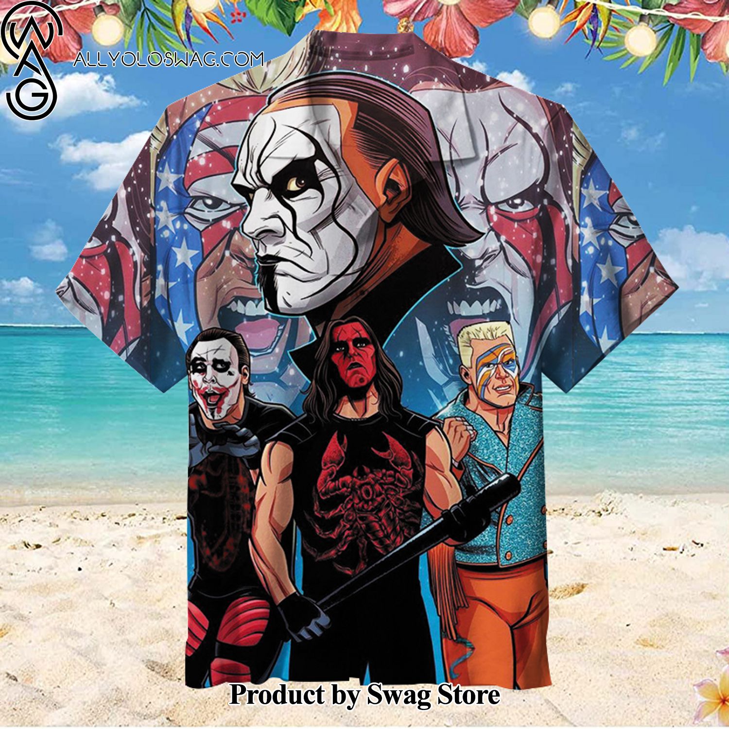 Lucha libre Designer Hawaiian Shirt