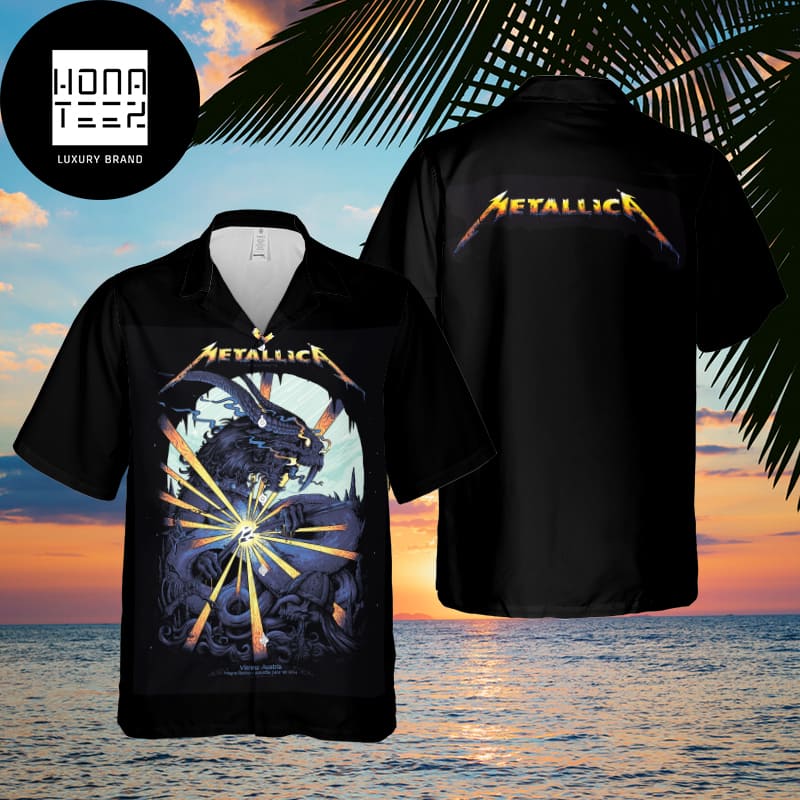 Metallica M72 Vienna At Racino Ebreichsdorf In Vienna Austria On June 1 2024 Trendy Hawaiian Shirt