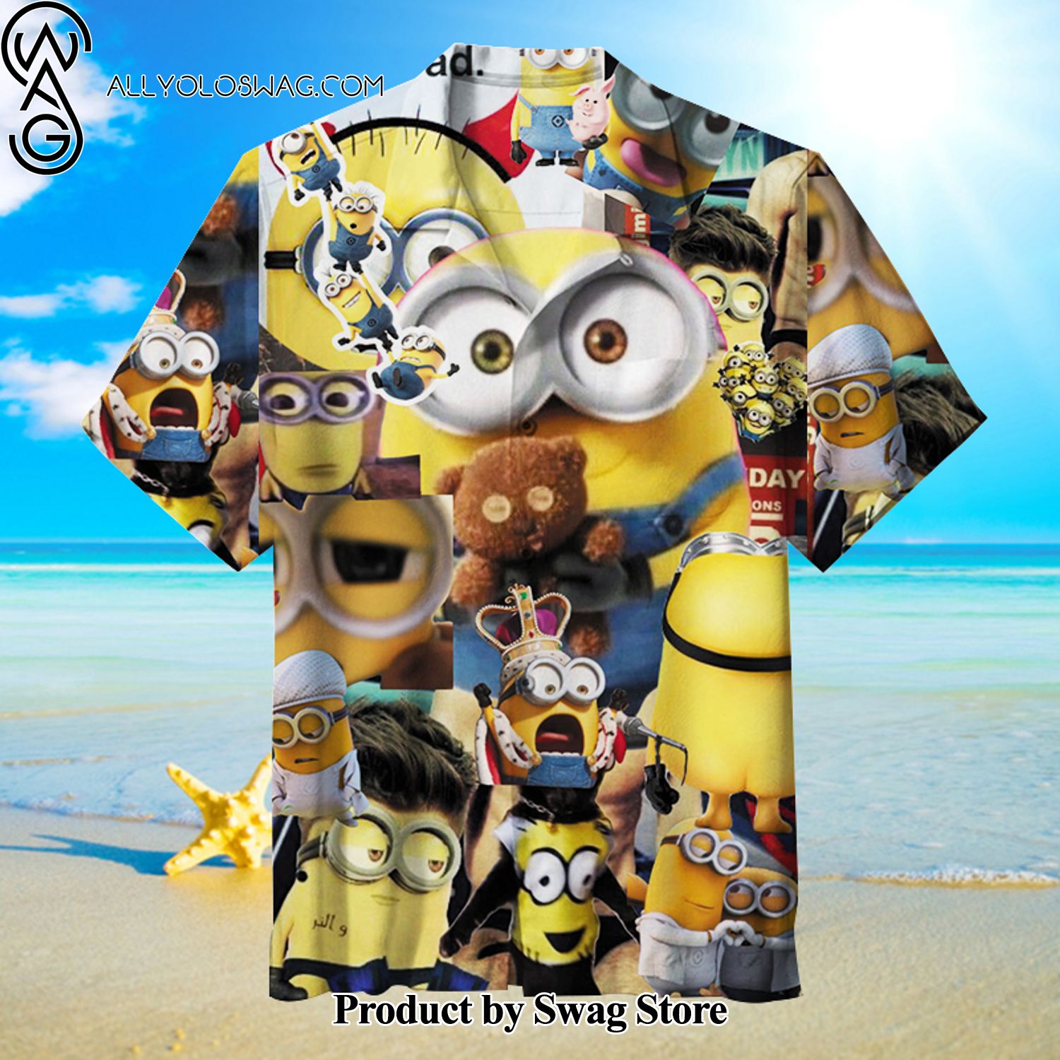 Minions Artsy Hawaiian Shirt