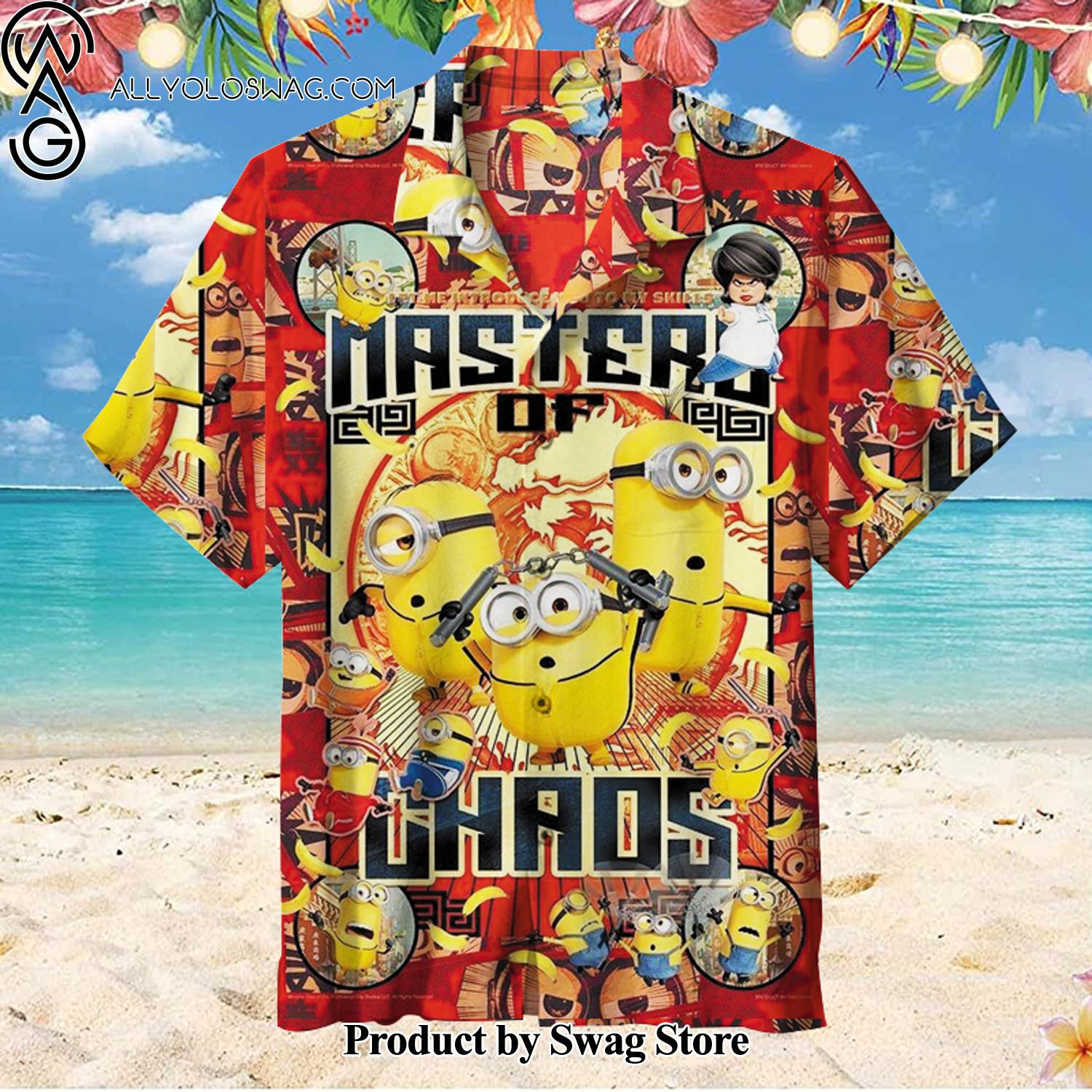 Minions Date Night Hawaiian Shirt