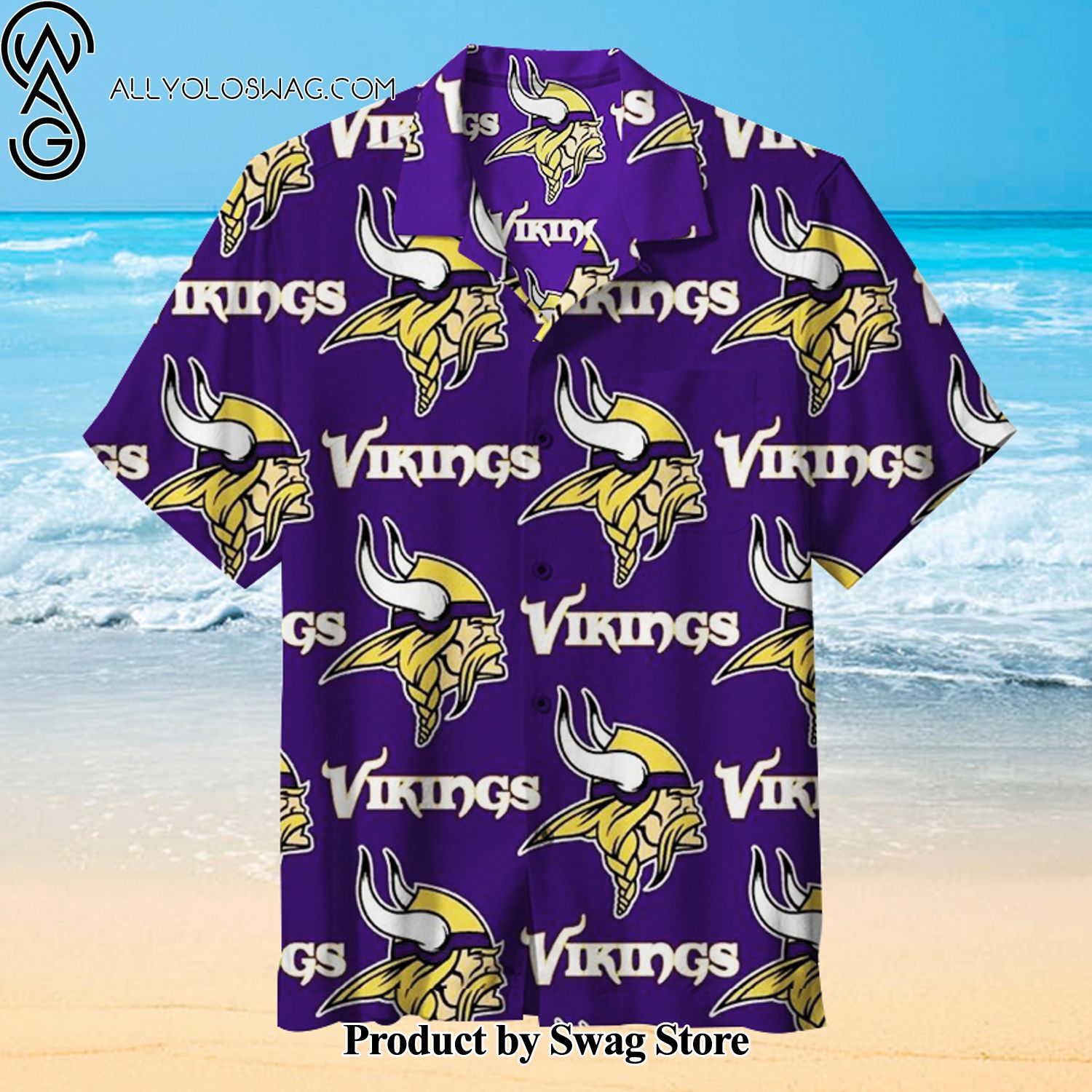 Minnesota Vikings Music Festival Hawaiian Shirt