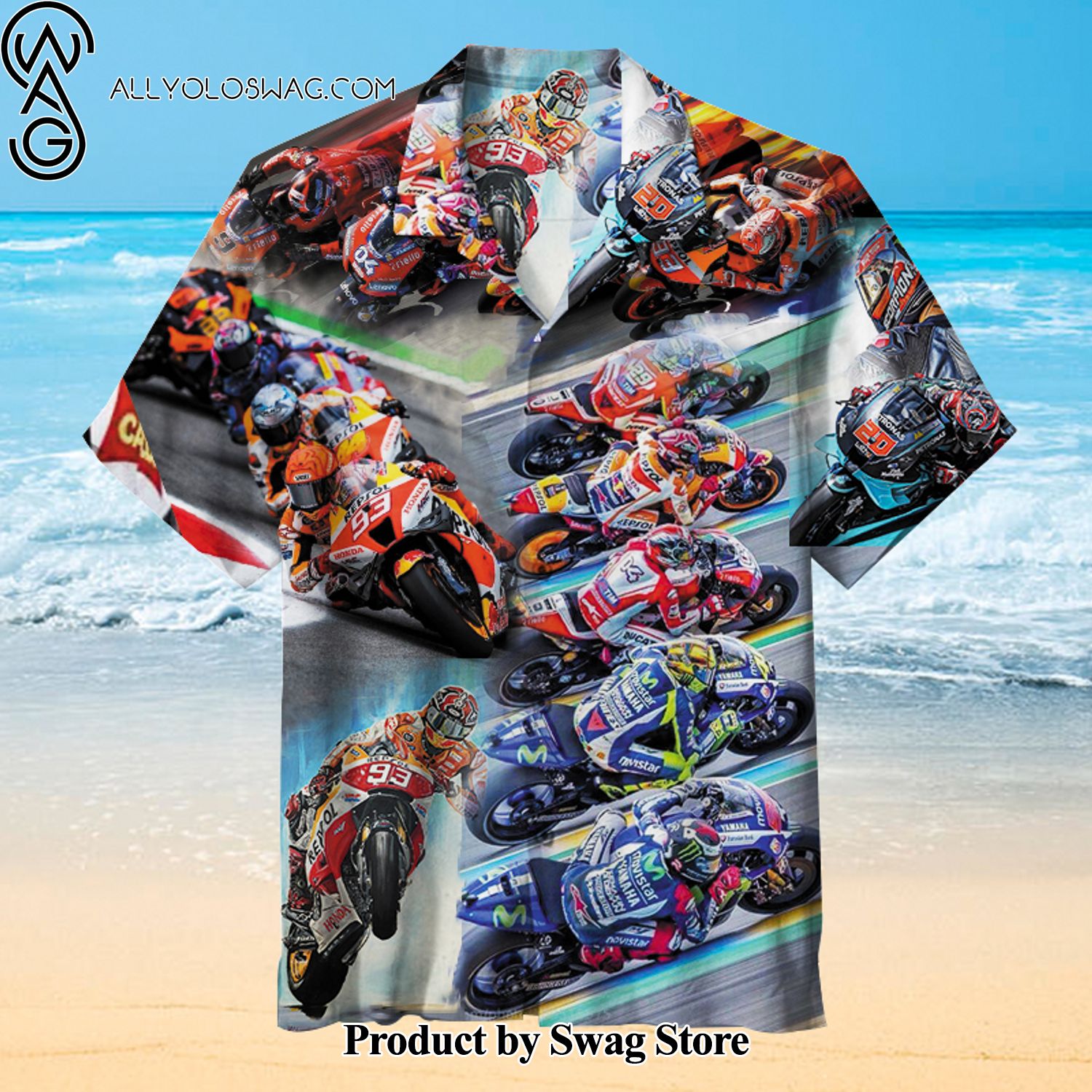 MotoGP Music Festival Hawaiian Shirt