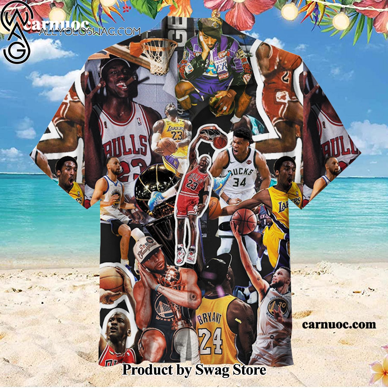 NBA Star Eco-Conscious Hawaiian Shirt