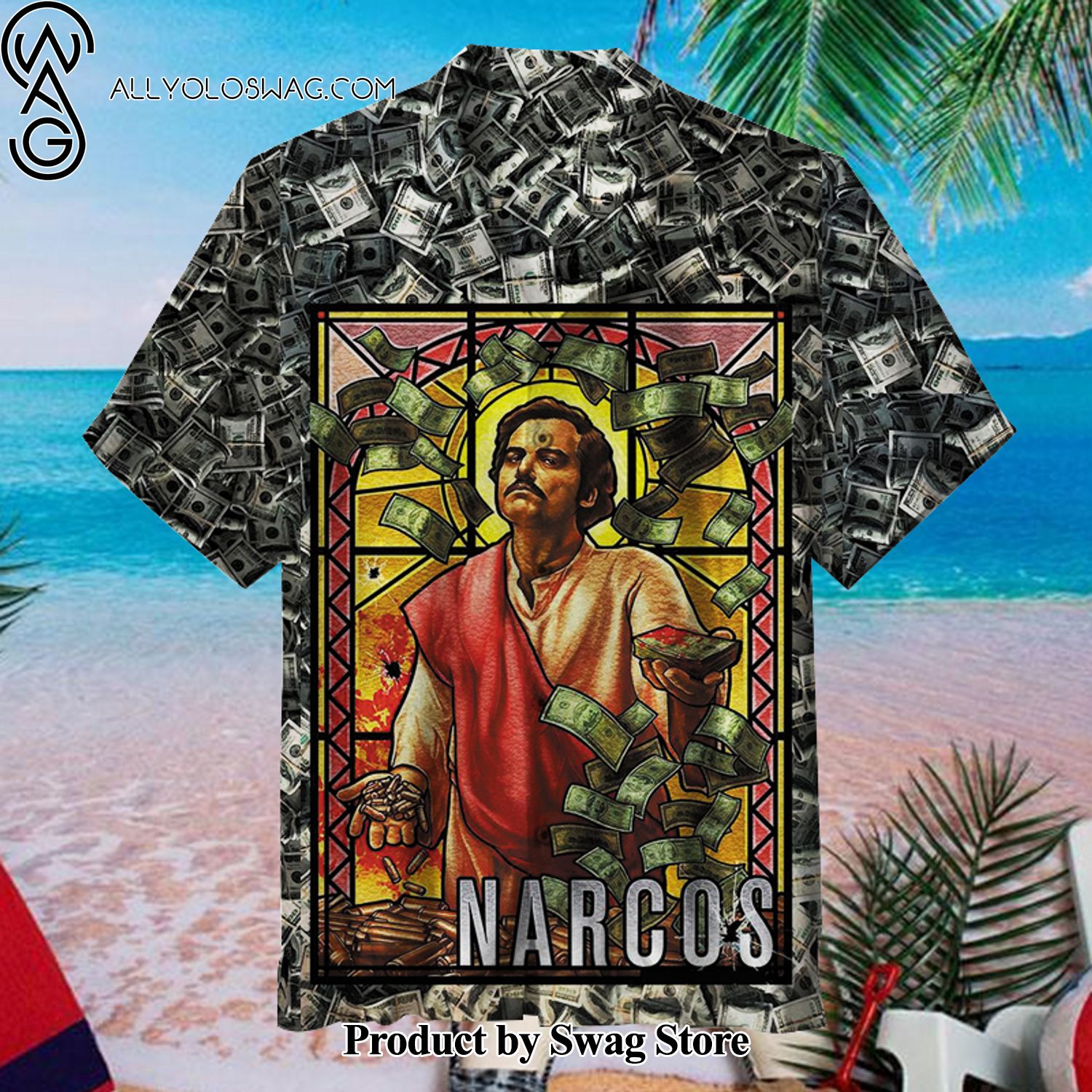 Narcos Mexico Minimalist Hawaiian Shirt